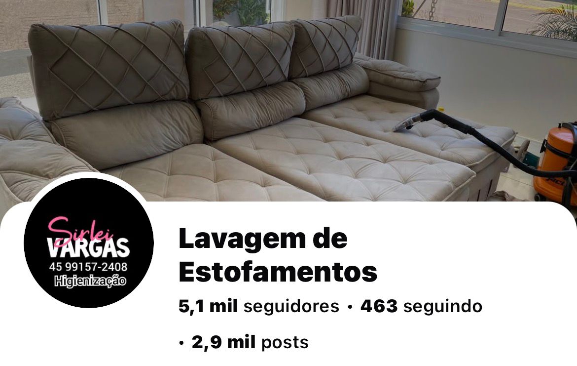 Perfil do Instagram de Sirlei Vargas